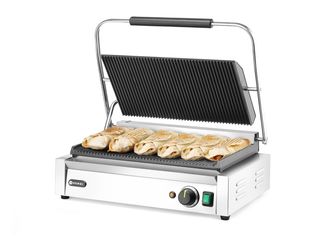 Contact grill Panini XL, HENDI, 230V/2700W, 548x464x(H)216mm 1