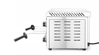 Salamander with quartz infrared heating elements GN 1/1, HENDI, 230V/3645W, 689x397x(H)318mm 1