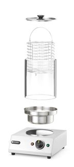 Sausage warmer, HENDI, 220-240V/450W, 280x282x(H)387mm 1