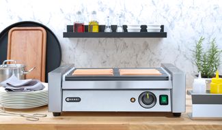 Sausage rolling grill – one zone, HENDI, 7 rollers, 230V/740W, 525x365x(H)176mm 1