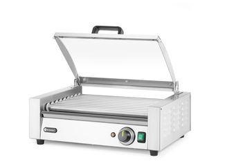 Gril na párky a klobásy, 1-zónový s energeticky úsporným krytom, HENDI, 230V/790W, 566x450x(H)259mm 1