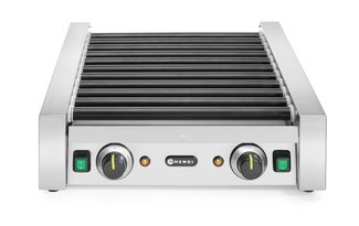 Sausage rolling grill – 2 zones, HENDI, 11 rollers, 230V/1180W, 530x525x(H)180mm