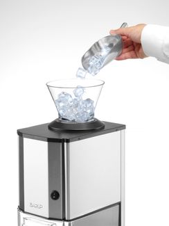 Ice crusher, BarUp, Silver, 230V/70W, 170x290x(H)462mm 1