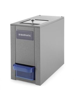 Kruszarka barowa profesjonalna Mineral, Barmatic, jasnoszary, 230V/150W, 180x320x(H)330mm
