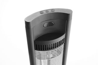 Tornado infrared radiant heater, HENDI, Black, 230V/2000W, 210x270x(H)1060mm 1