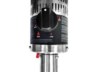 Lampa grzewcza na gaz, składana, HENDI, 12,5kW, ⌀770x(H)2200mm