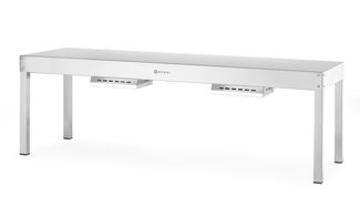 Most grzewczy, HENDI, srebrny, 230V/1000W, 1200x400x(H)400mm, Prostokątny 2