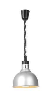Kylančios ir nusileidžiančios šilumos lempos, kupolo formos, HENDI, Sidabro, 230V/250W, ⌀250x(H)207mm 2
