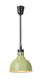 Kylančios ir nusileidžiančios šilumos lempos, kupolo formos, HENDI, Žalia, 230V/250W, ⌀250x(H)207mm 2