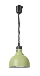 Kylančios ir nusileidžiančios šilumos lempos, kupolo formos, HENDI, Žalia, 230V/250W, ⌀250x(H)207mm 1