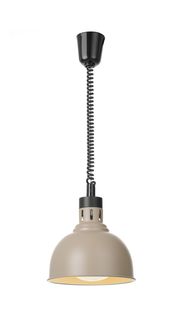 Kylančios ir nusileidžiančios šilumos lempos, kupolo formos, HENDI, Smėlio spalvos, 230V/250W, ⌀250x(H)207mm 2