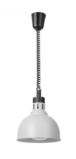 Kylančios ir nusileidžiančios šilumos lempos, kupolo formos, HENDI, Balta, 230V/250W, ⌀250x(H)207mm 1