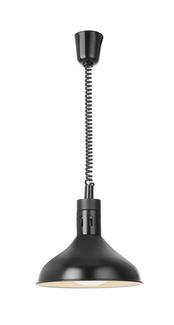 Kylančios ir besileidžiančios šilumos lempos, varpo formos, HENDI, Juodas, 230V/250W, ⌀295x(H)207mm 2
