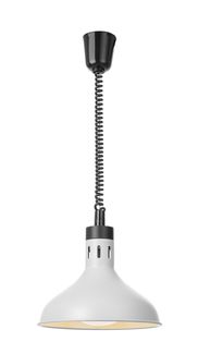 Kylančios ir besileidžiančios šilumos lempos, varpo formos, HENDI, Balta, 230V/250W, ⌀295x(H)207mm 2