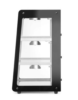 Heated countertop display, HENDI, Black, 220-240V/500W, 472x447x(H)775mm 2
