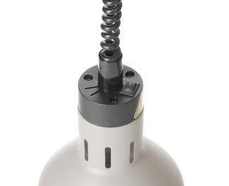 Lampa do podgrzewania potraw wisząca, cylindryczna, HENDI, biały, 230V/250W, ⌀175x(H)250mm 1