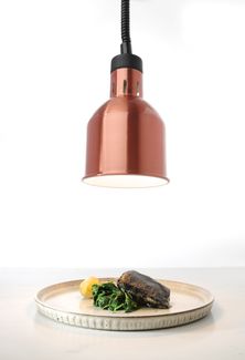 Pakabinama šildoma lempa, cilindrinė, HENDI, Varis, 230V/250W, ⌀175x(H)250mm 1