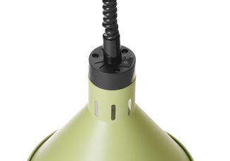 Lampa do podgrzewania potraw wisząca, stożkowa, HENDI, zielony, 230V/250W, ⌀275x(H)250mm 1