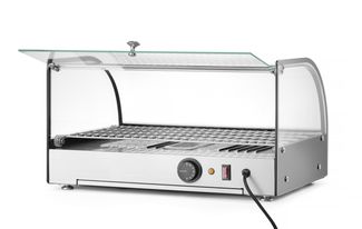 Heated countertop display, HENDI, single level, Black, 220-240V/800W, 554x376x(H)311mm 1