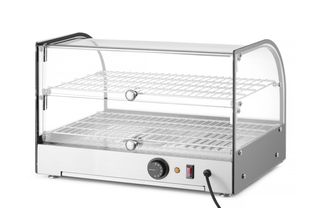 Heated countertop display two levels, HENDI, double level, Black, 220-240V/800W, 554x376x(H)376mm 1