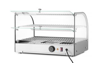 Heated countertop display two levels, HENDI, double level, Black, 220-240V/800W, 554x376x(H)376mm 1