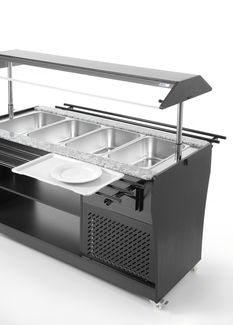 Salad buffet, Arktic, GN 1/1, 220-240V/170W, 1490x765x(H)1370mm 1
