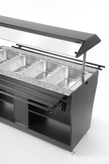 Heated buffet, Arktic, GN 1/1, 1490x765x(H)1370mm 1