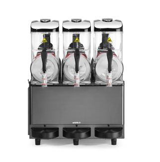 Slush-Eis-Maschine 3x12 L, Arktic, 36L, Schwarz, 220-240V/1080W, 610x490x(H)775mm