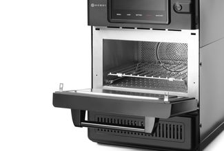 Piec konwekcyjno-mikrofalowy CombiTurbo , HENDI, 18L, czarny, 230V/3000W, 402x735x(H)608mm 1