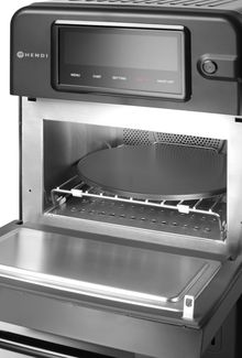 Piec konwekcyjno-mikrofalowy CombiTurbo , HENDI, 18L, czarny, 230V/3000W, 402x735x(H)608mm 1