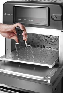 Piec konwekcyjno-mikrofalowy CombiTurbo , HENDI, 18L, czarny, 230V/3000W, 402x735x(H)608mm 1