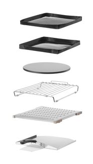 Piec konwekcyjno-mikrofalowy CombiTurbo , HENDI, 18L, czarny, 230V/3000W, 402x735x(H)608mm 1