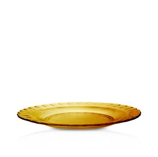 Dutá deska PICARDIE AMBER, Duralex, Oranžový, ⌀230x(H)20mm