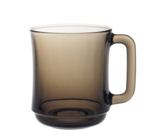 Glass with handle LYS SEPIA, Duralex, 0,31L, Brown, 6 pcs., ⌀80x(H)100mm 1
