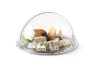 Round display with roll-top cover, HENDI, ⌀380x(H)240mm