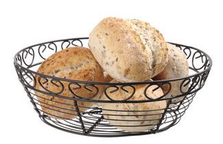 Wire basket deco round, HENDI, ⌀250x(H)80mm