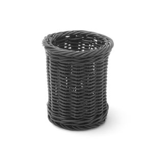 Cutlery basket, HENDI, Black, ⌀100x(H)120mm