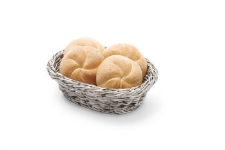 Bakery basket oval, HENDI, Light grey, 250x190x(H)65mm 2