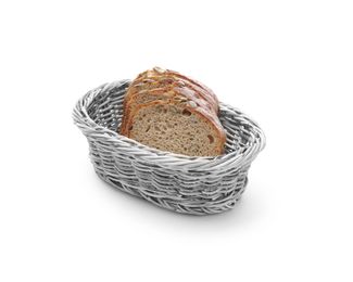Bakery basket oval, HENDI, Light grey, 190x120x(H)60mm 2