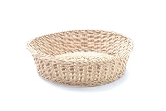 Bread basket round, HENDI, Beige, ⌀400x(H)90mm 1
