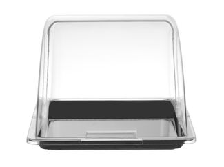 Roll-top display tray, HENDI, GN 1/2, Black, 325x265mm, Rectangular 1
