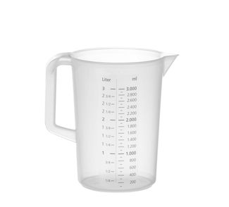 Miarka z polipropylenu, HENDI, Profi Line, 3L, ⌀170x170mm 2