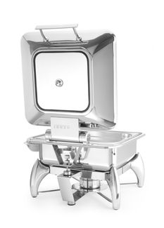 Chafing dish GN 2/3 induction, HENDI, set chafing dish + stand, 430x420x(H)325mm 4