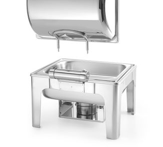 Chafing dish GN 1/2 mirror finish, HENDI, Profi Line, 4L, 365x345x(H)345mm 1
