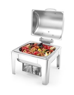Chafing dish GN 1/2 mirror finish, HENDI, Profi Line, 4L, 365x345x(H)345mm 1
