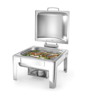 Chafing GN 2/3 saténový vzhled, HENDI, Profi Line, 6L, 395x430x(H)290mm