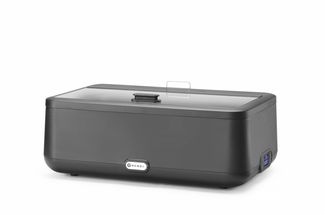 Chafing dish UNIQ, HENDI, designed by Robert Bronwasser, GN 1/1, Black, 220-240V/700W, 607x402x(H)245mm 1