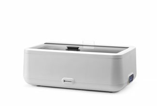 Chafing dish UNIQ, HENDI, designed by Robert Bronwasser, GN 1/1, White, 220-240V/700W, 607x402x(H)245mm 1