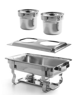 Conversion for 2 bain-marie pans, HENDI, conversion, GN 1/1, 530x325x(H)30mm 2