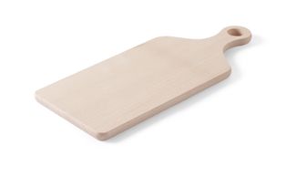 Cutting board with grip, HENDI, Wood light, 390x160mm, Rectangular 2